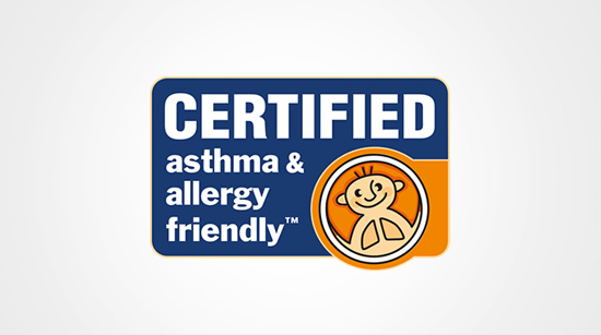 Certified asthma & allergy friendly™