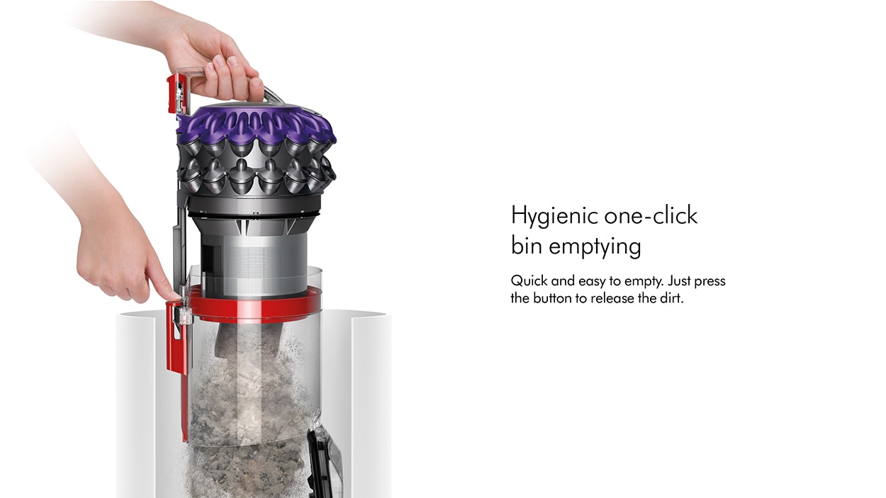 Dyson Big Ball Animal 2 corded ball vacuums - One click emptying