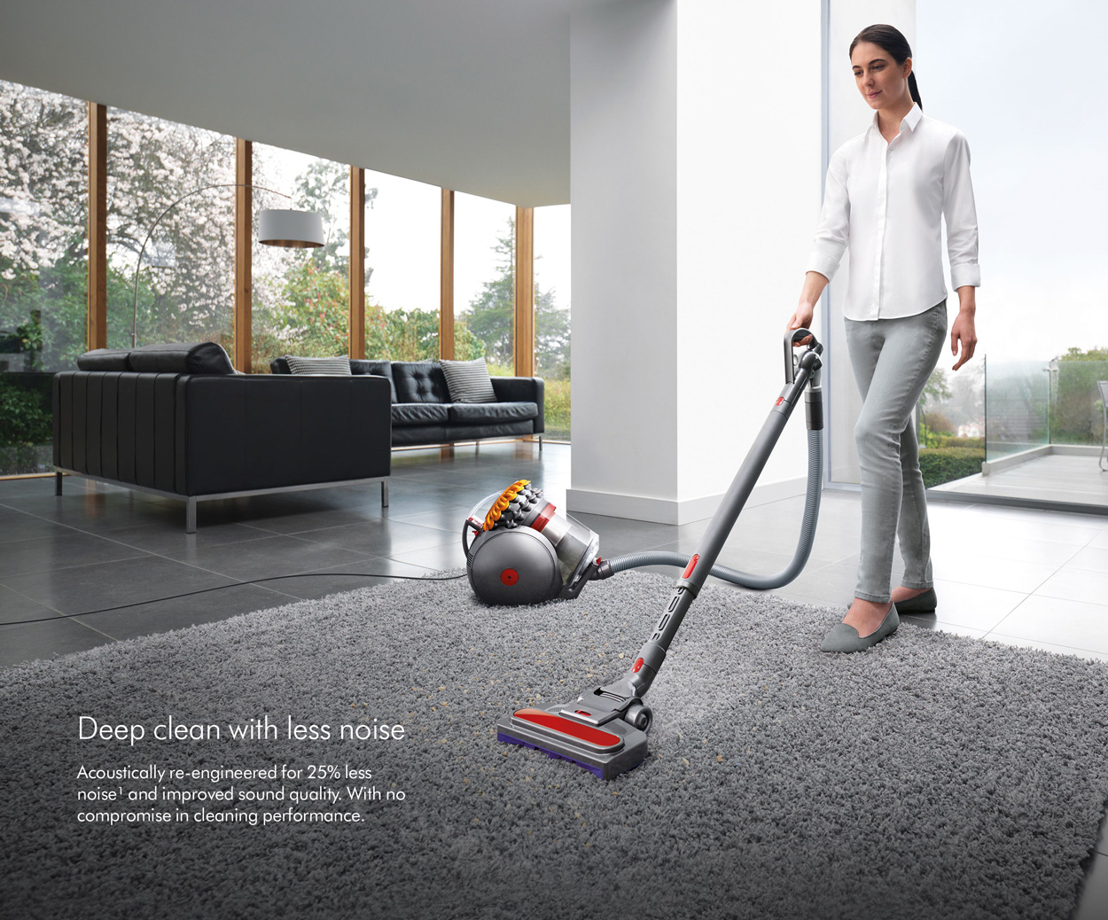 Dyson Big Ball Multifloor corded ball vacuums - Deep clean less noise